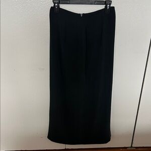 Jones New York Classic Black A-Line Skirt